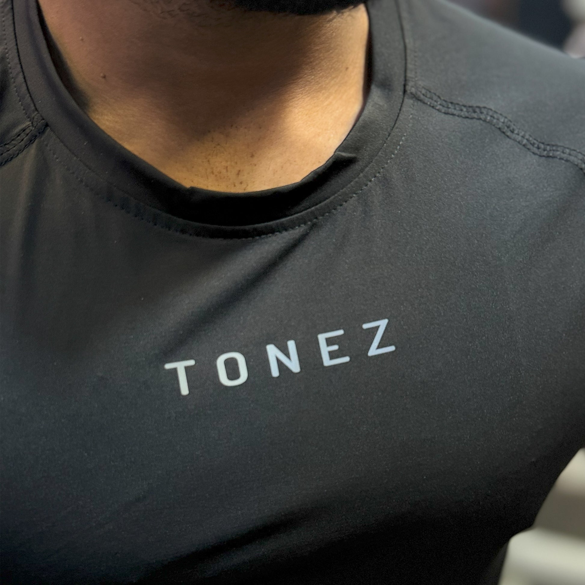 compression close up black